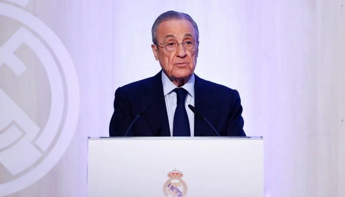 1 de 1 Foto colorida de Florentino Pérez, presidente do Real Madrid - Metrópoles - Foto: Dennis...