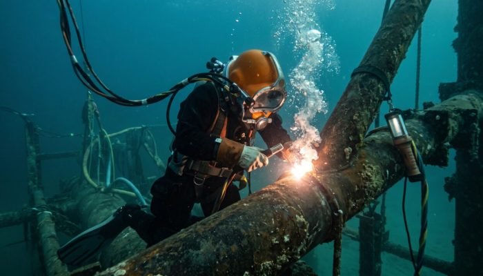 A claustrofóbica e letal profissão que paga impressionantes US$ 1.500 por dia de mergulho para ...