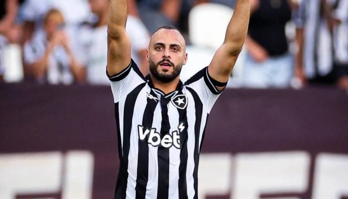 1 de 1 Foto colorida de Artur Cabral, do Botafogo - Metrópoles - Foto: Vitor Silva / BFR