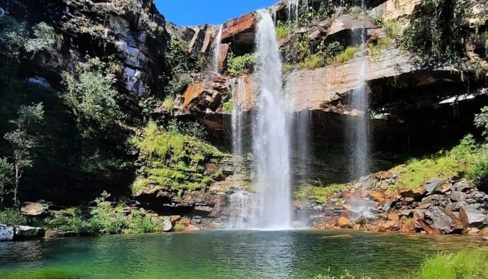 1 de 1 Cachoeira Cordovil - Foto: Fazenda Volta da Serra/Reprodução