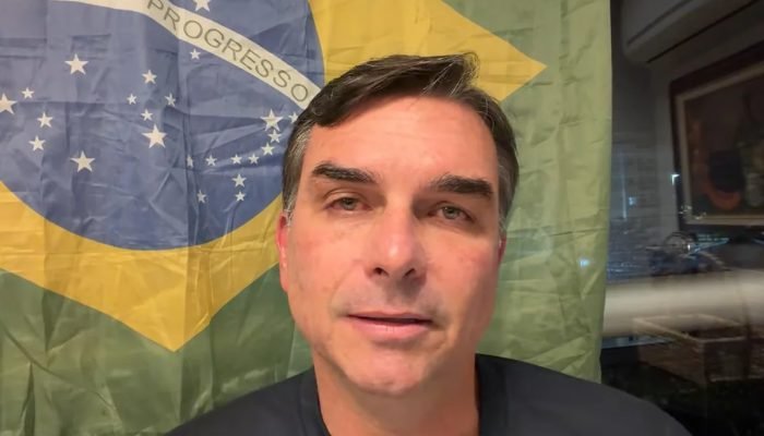 Reprodução/Youtube Flávio Bolsonaro