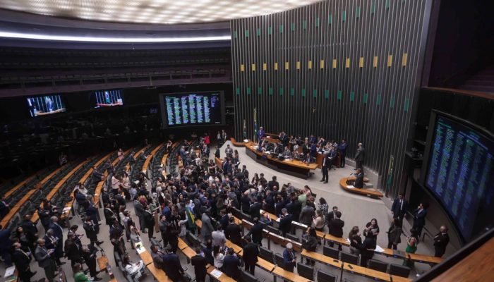 1 de 1 Plenário da Câmara: Legislativo trabalha menos em anos eleitorais - Foto: VINÍCIUS SCHM...