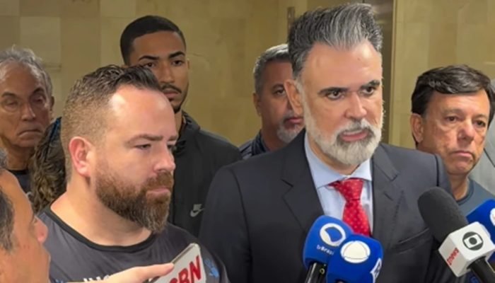 1 de 1 Cristiano Medina da Rocha e Leniel Borel concedem entrevista - Foto: Redes sociais/ reprod...