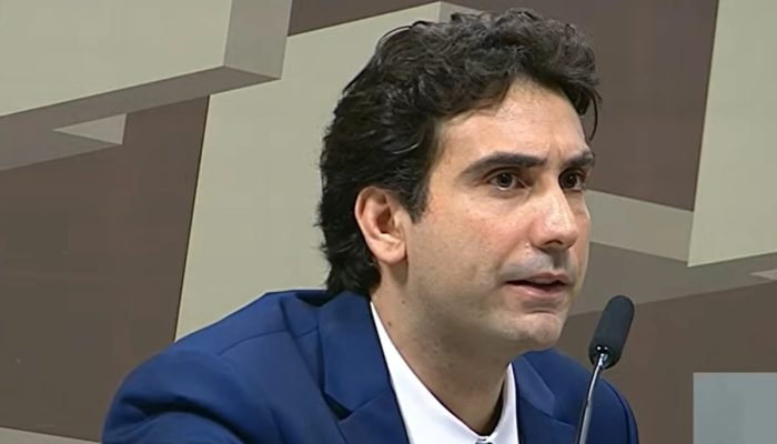 1 de 1 Gabriel Galípolo na CPI do Crime Organizado - Metrópoles - Foto: Reprodução/TV Senado
