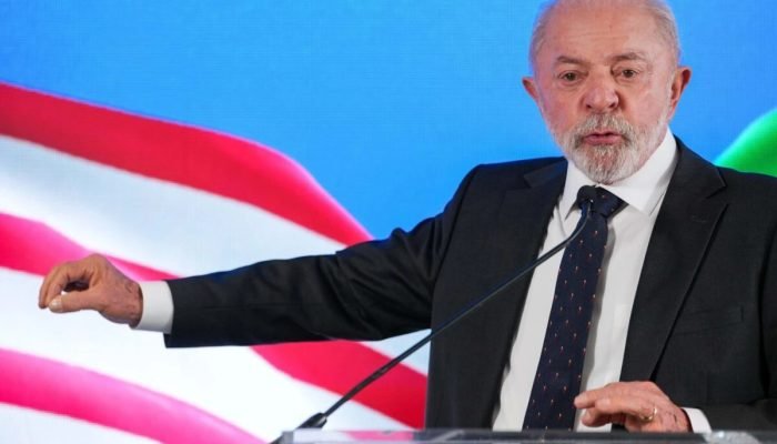 1 de 1 Lula detalha reunião com Trump após encontro na Casa Branca metropoles - Foto: Andrew ...