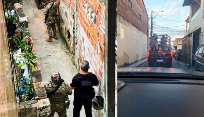 1 de 1 CV faz “delivery aéreo” de celulares, armas e drogas em presídios - Foto: PF/Divulga...