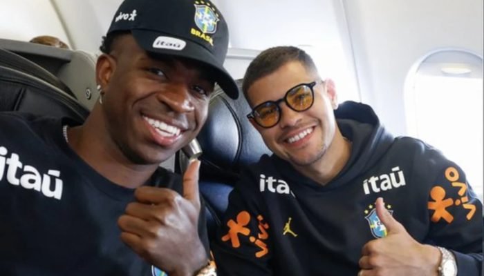 1 de 1 selecao-brasileira-embarque - Foto: Reprodução / Twitter @CBF_Futebol
