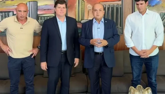 1 de 1 wellington-luiz-baleia-rossi-ibaneis-e-rafael-prudente - Foto: Reprodução